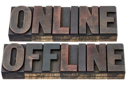 Online and Offline Job Hunting Strategies