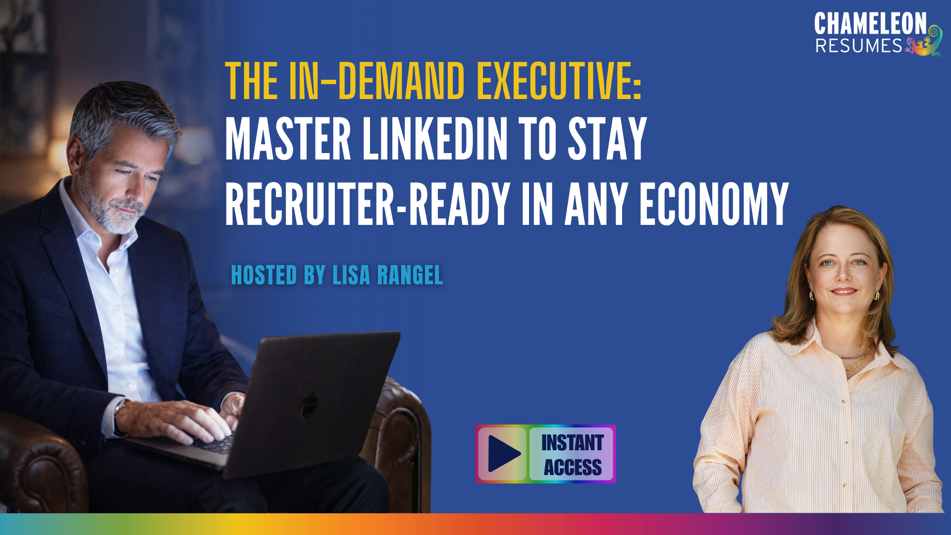 Executive LinkedIn training masterclass on how to optimize your LinkedIn profile to attract recruiters and land interviews