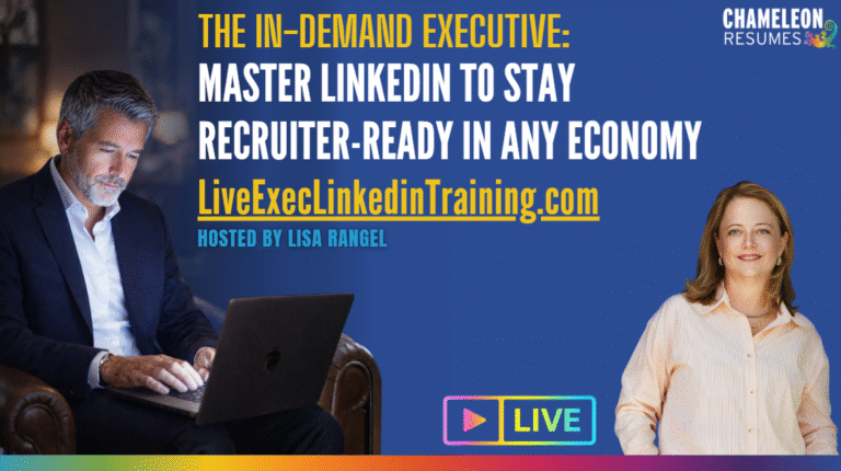 LinkedIn Profile Training for Executives | Free MasterclassChameleon ...