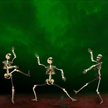 skeletons dance