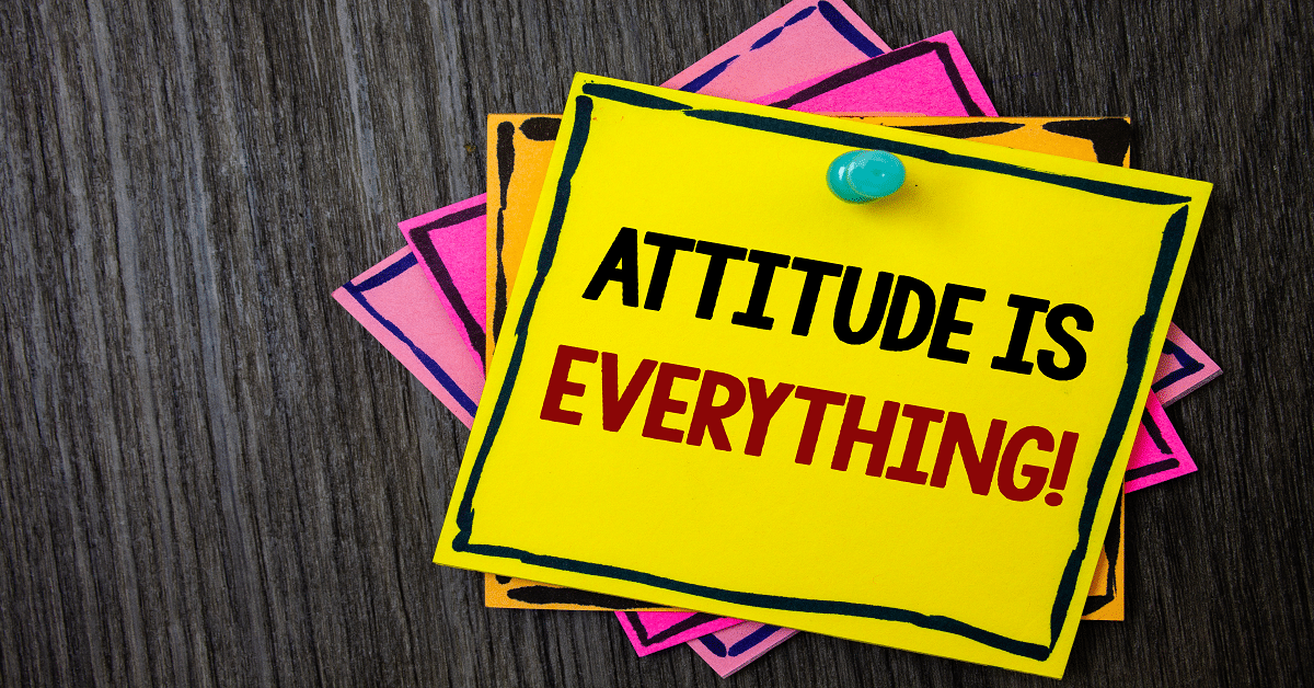 The First Step to Job Landing Success is having a positive attitude and mindset